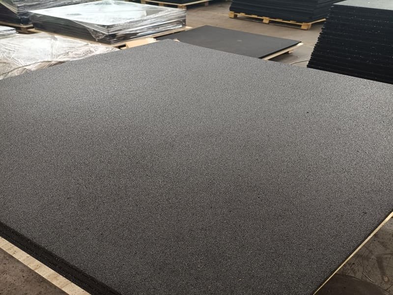 gym floor cleaning residue